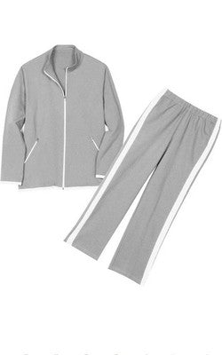 Gunit Womens 2X Sweat Suit 2 Piece Set Jogger Track Suits for Women Set Grey
