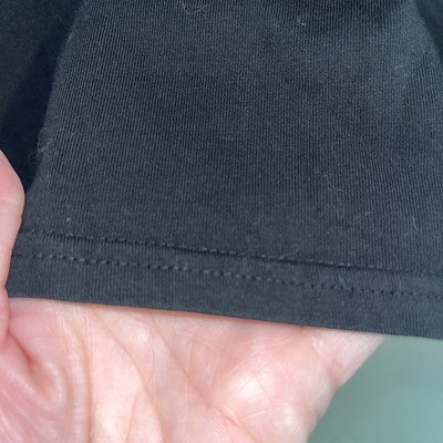 H&M Divided Black Women's Mini Skirt Size L Stretchy T-Shirt Material Fitting