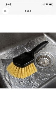 SPARTA 3650500 Plastic Scrub Brush Cleaning Brush Utility Household Scrubber