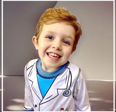 Waylon and Flo career pajamas Doctor Dr Boys Girls 5/6 Sleepwear 2-piece Cute