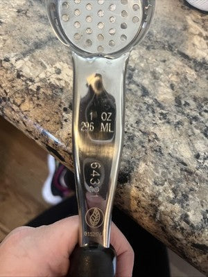 Vollrath 6432120 1 oz Antimicrobial SpoodleÂ® Perforated Portion Spoon