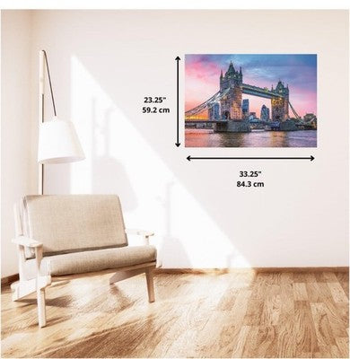NEW Clementoni Jigsaw Puzzle 1500 Pieces High Quality Tower Bridge Sunset