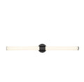Millennium Lighting 2222-MB Trumann 2 Light 36"W LED Bath Bar, Matte Black
