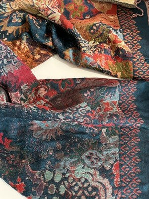 NEW Exclusively For Signals Jessebelle Jeweltone Scarf Wrap HBZ757 Turquoise Red