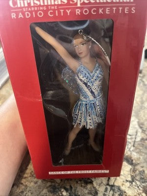 Kurt S Adler Christmas Spectacular Radio City Dance the Frost Fairies Ornament ï¿¼