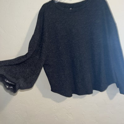 SHEIN Curve 3XL Gray Sweater & Pants Set Charcoal Stretchy 2-pcs Set