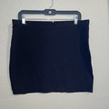H&M Divided Black Women's Mini Skirt Size L Stretchy T-Shirt Material Fitting