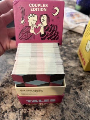 Tales Couples Edition Conversation Starter Cards 150 Unique Questions Game Night