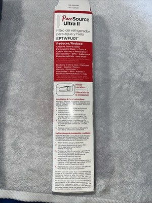 1 PACK Frigidaire EPTWFU01 Pure Source Ultra II Replacement Ice Water Filter