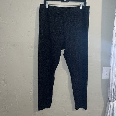 SHEIN Curve 3XL Gray Sweater & Pants Set Charcoal Stretchy 2-pcs Set