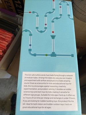 FOHEB Air-Powered STEM Building Toys - Bluetooth Learning Toys with Wireless