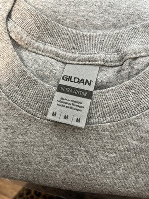 NEW T-Shirt Gildan Medium M Grey Ash Duct Tape Fixing Joke humor Menâs No Prob