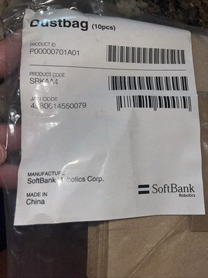 SoftBank Whiz Commercial AI Robot Vacuum Bags 10 pk OEM (SRKAA4 / P00000701A01)