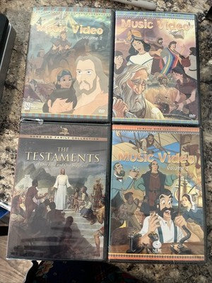 DVD LOT 4 Animated Hero Classics Music Video Volume 2 Nest The Testaments Family