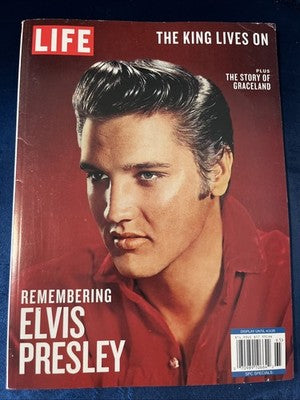 Elvis Presley Life Magazine The King Lives On Remembering Vinyl Record LP Album