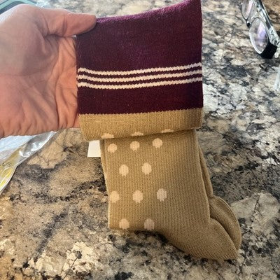 Happy Wool Unisex Merino Wool Compression Socks Small/Medium 1 Pair Knee High
