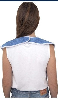 3 Pack GREEN Terry Cloth Adult Bibs/Senior Meal Time Clothing Protection Cover