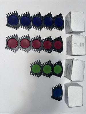 NEW LOT 14 Faber Castell Einzelfarbe Connector  Ultramarine Magenta Yellow/green