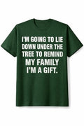 NEW T-Shirt Gildan Large Christmas Funny Lighthearted Joke Humor Remind Family