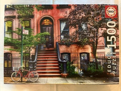 NEW PUZZLE Educa Greenwich Village New York 1500 Piece Jigsaw High Quality Euro