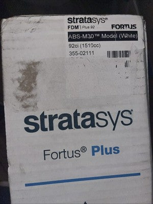 NEW Stratasys FDM Plus 92 ABS-M30 (White) Filament Canister Fortus PN 355-02111
