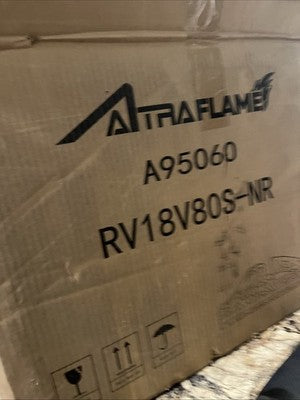 NEW 18â Ameriwood Altra Flame RV18V80S-NR Electric Fire Place Winter Fireplace