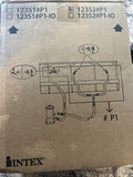Intex Pool Pump Kit Model 12352#P1 with Hoses and Fittings â New in Box