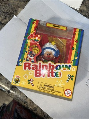 Rainbow Brite TWINK Holiday/Christmas 2024 Mini Figure 40 Years Celebration 80s