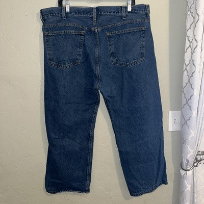 Vintage Faded Glory Jeans 42x32 Wide Leg Blue Baggy Y2K Grunge Street Menâs Teen