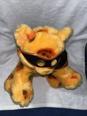 RARE LIMITED EDITION Build A Bear PUMPKIN KITTY BAB Vault Cape Halloween Mask