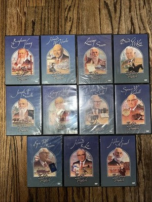 The Modern Prophets Lot of 11 DVDs - Living Scriptures - LDS - 6 Are BRAND NEW