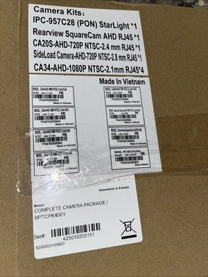 NEW Complete Camera Package BPTCPK4001 Mixed CCTV Kit AHD 720p & 1080p Cameras