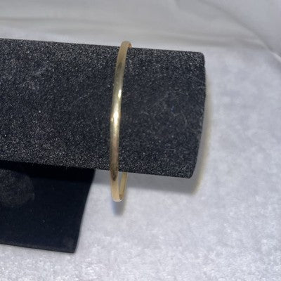 NEW Gold Bangle Bracelet Smooth Quality Fashion Jewelry Valentines Anniversary