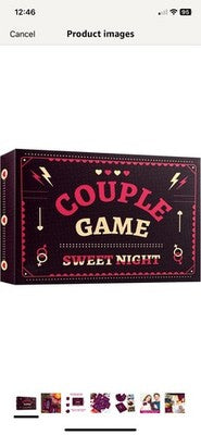COUPLE CARD GAME: Couple Game 18+ Adult Question Valentines Day Date Night Fun
