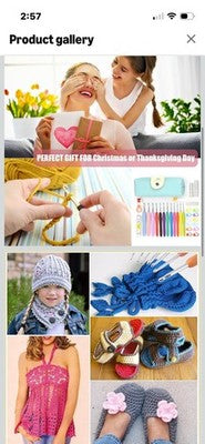 NEW Crochet Hooks Set Knitting Accessories Tools Case Aluminum knitting Needles