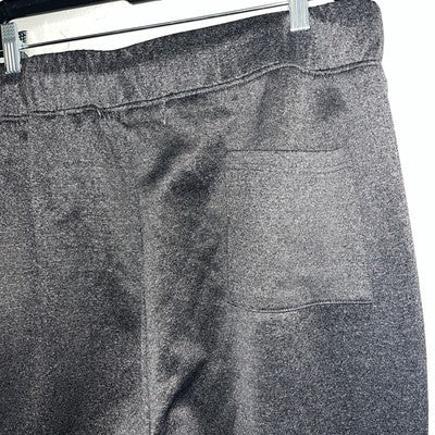Paper Denim Cloth Pants Womens 2X Gray Elastic Waist Drawstring Jogger