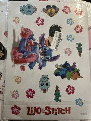 Jumbo Wall Stickers Disney Lilo & Stitch 1â-12â Wall Decor Kids Room Big Peel N