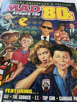 Mad Special Collector's Edition September 2025 Magazine Mad Spoofs the 80s
