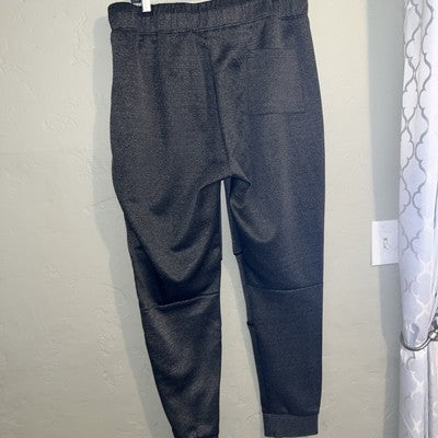 Paper Denim Cloth Pants Womens 2X Gray Elastic Waist Drawstring Jogger