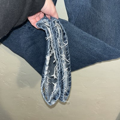 Vintage Faded Glory Jeans 42x32 Wide Leg Blue Baggy Y2K Grunge Street Menâs Teen