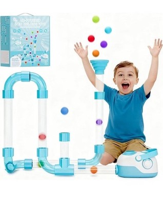 FOHEB Air-Powered STEM Building Toys - Bluetooth Learning Toys with Wireless