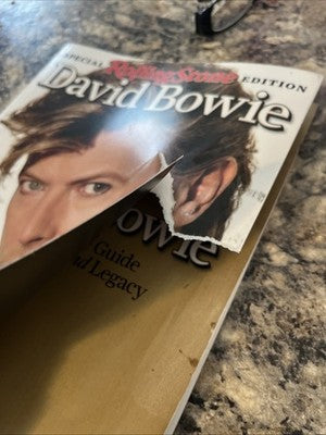 Rolling Stone Special Edition Magazine David Bowie 2026 *Torn Cover* Hollywood