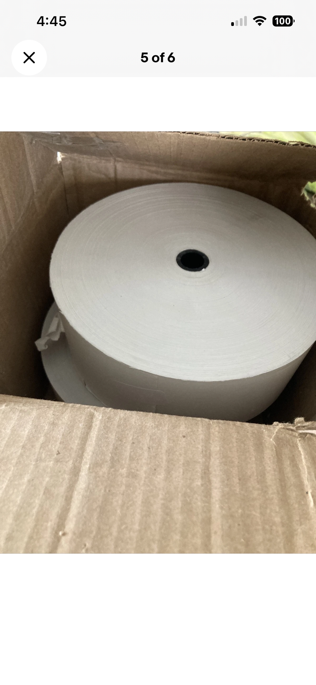 2 Rolls HNB Thermal ATM Paper Rolls 3 1/4” x 1960 Heavy Weight Thermal Receipt