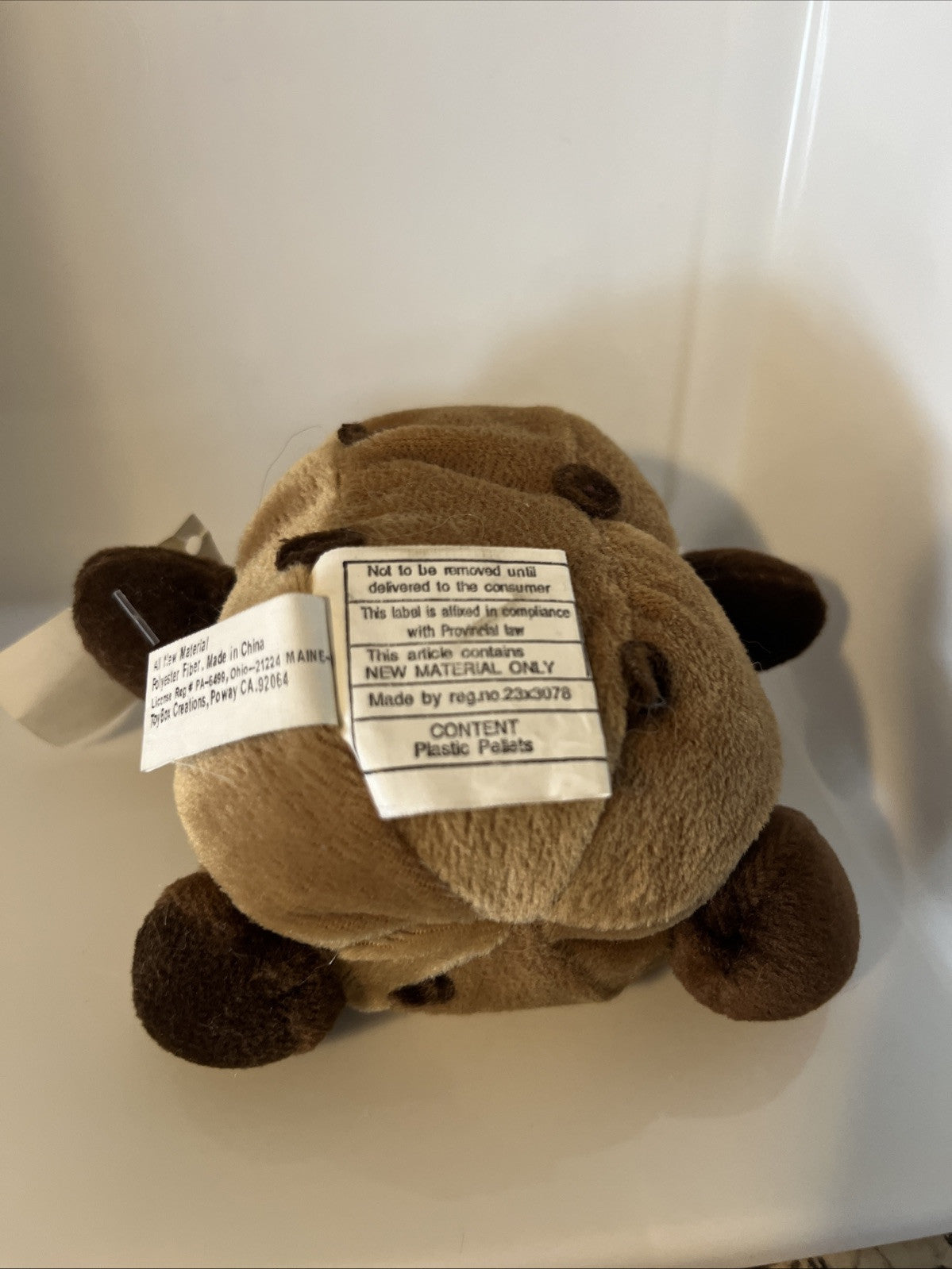 *LIMITED EDITION* #1905 Oreida 1996 Toybox Creations Spuds Potato Plush With Tag