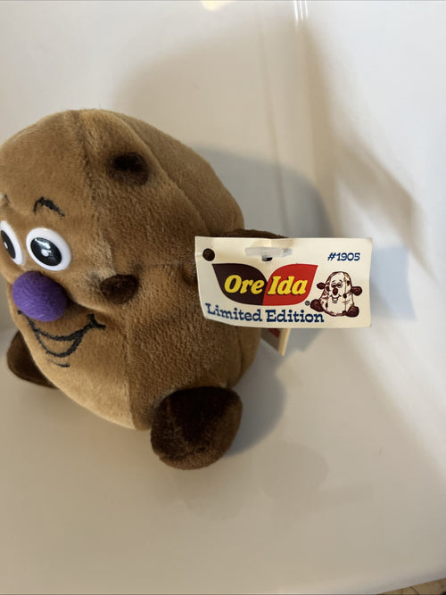 *LIMITED EDITION* #1905 Oreida 1996 Toybox Creations Spuds Potato Plush With Tag