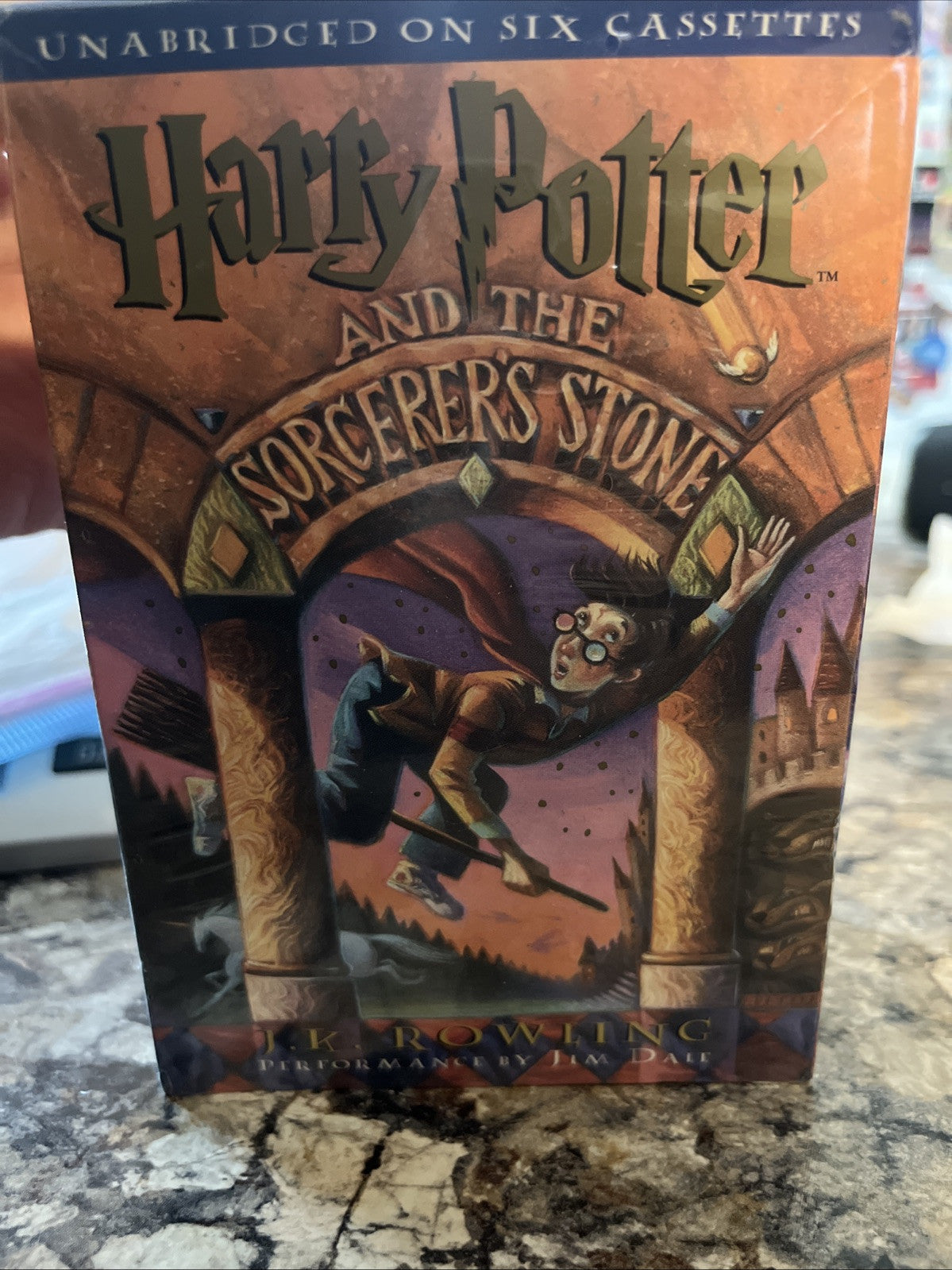 NEW Harry Potter and the Sorcerer's Stone Unabridged Six Cassettes Audio Books