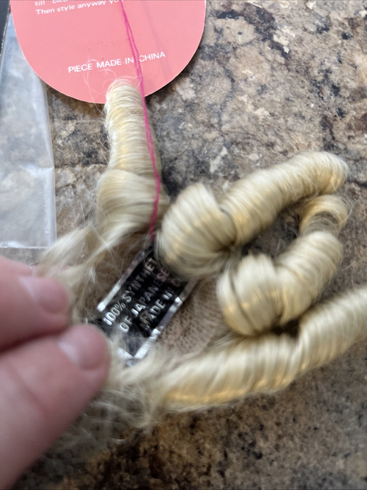 NEW Monique Collection Doll Wig Mini Julline Size 4 Color Blonde Curls Ringlets