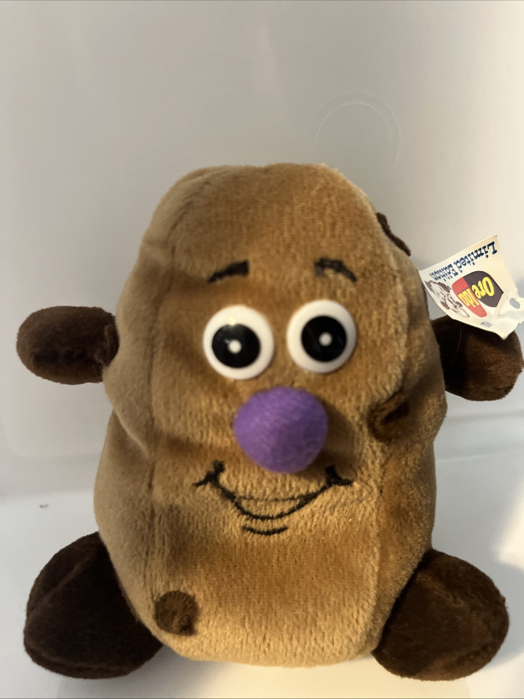 *LIMITED EDITION* #1905 Oreida 1996 Toybox Creations Spuds Potato Plush With Tag