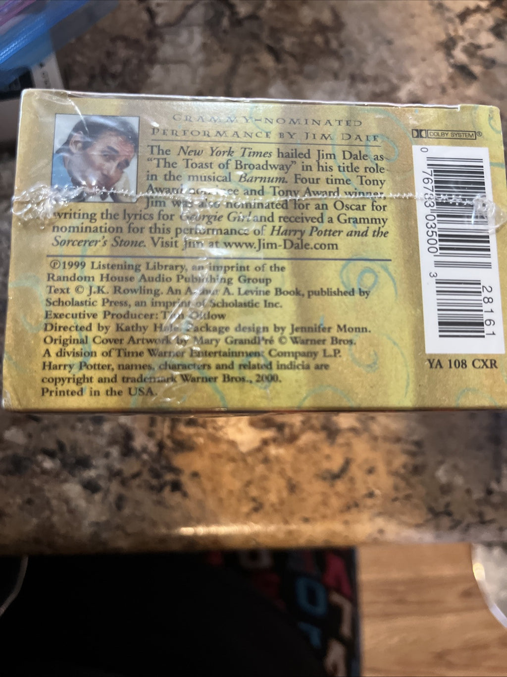 NEW Harry Potter and the Sorcerer's Stone Unabridged Six Cassettes Audio Books