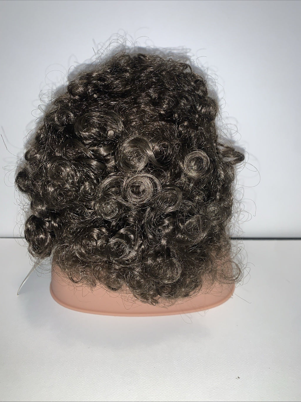 NEW Dollspart Doll Wig Curly 10â Dark Brown Ringlets 01022 Curls Synthetic Fiber